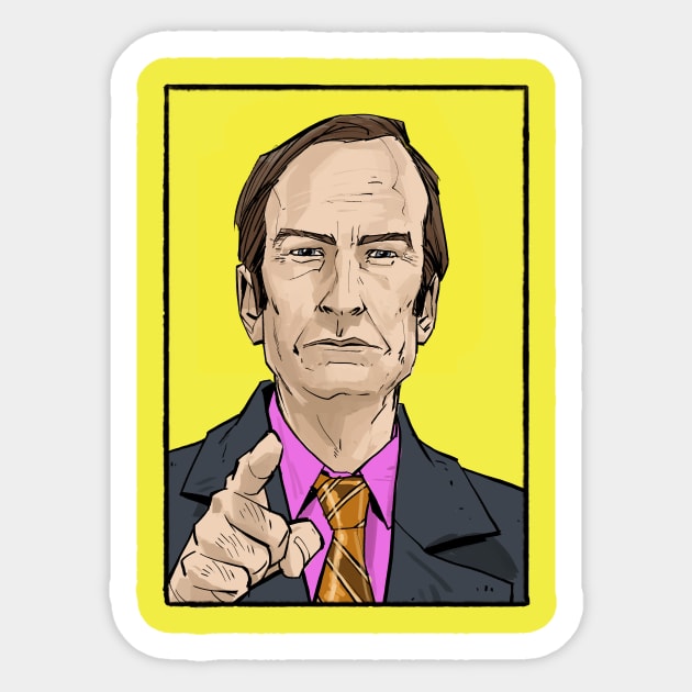 Saul Goodman - Better Call Saul T-Shirt Sticker by markodjeska